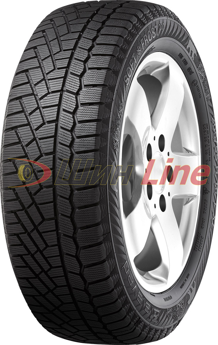 215/55R17 98T XL SOFT*FROST 200 Легковая шина зимняя нешипованная Gislaved Soft Frost 200 215/55 R17 98 , фото 2