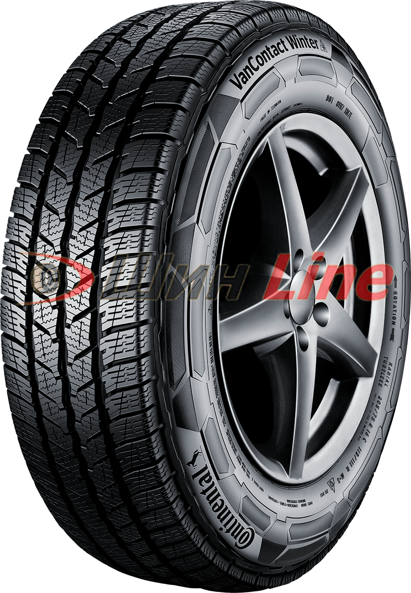 Легковая шина зимняя нешипованная Continental VanContact Winter 185/75 R16 104/102R в Казахстане