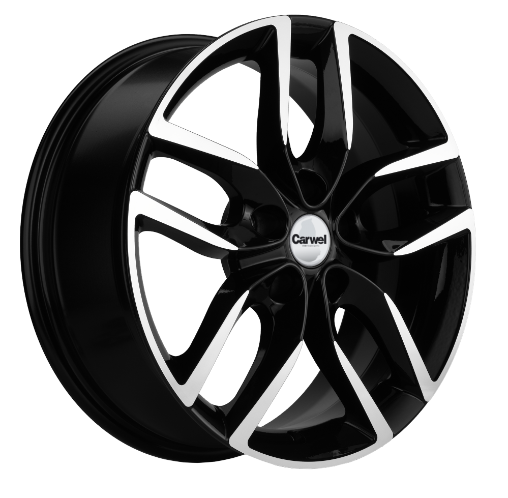 Диски Carwel Кутыр 1708 J6.5 R17 5/114.3 ET49 DIA67.1 в Казахстане