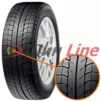 Легковая шина зимняя шипованная Michelin Latitude X-ice North 2 245/70 R16 107Q в Уральске