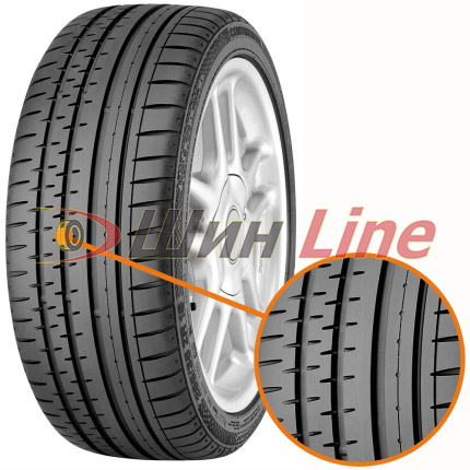 Легковая шина летняя Continental ContiSportContact 2 255/45 R18 99Y в Казахстане
