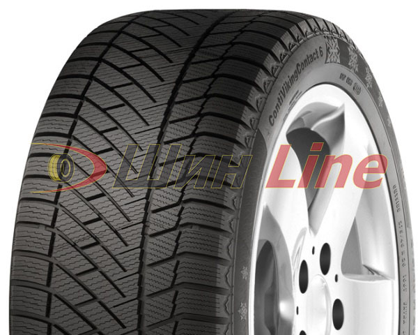 Легковая шина зимняя нешипованная Continental ContiVikingContact 6 225/55 R17 101 , фото 3
