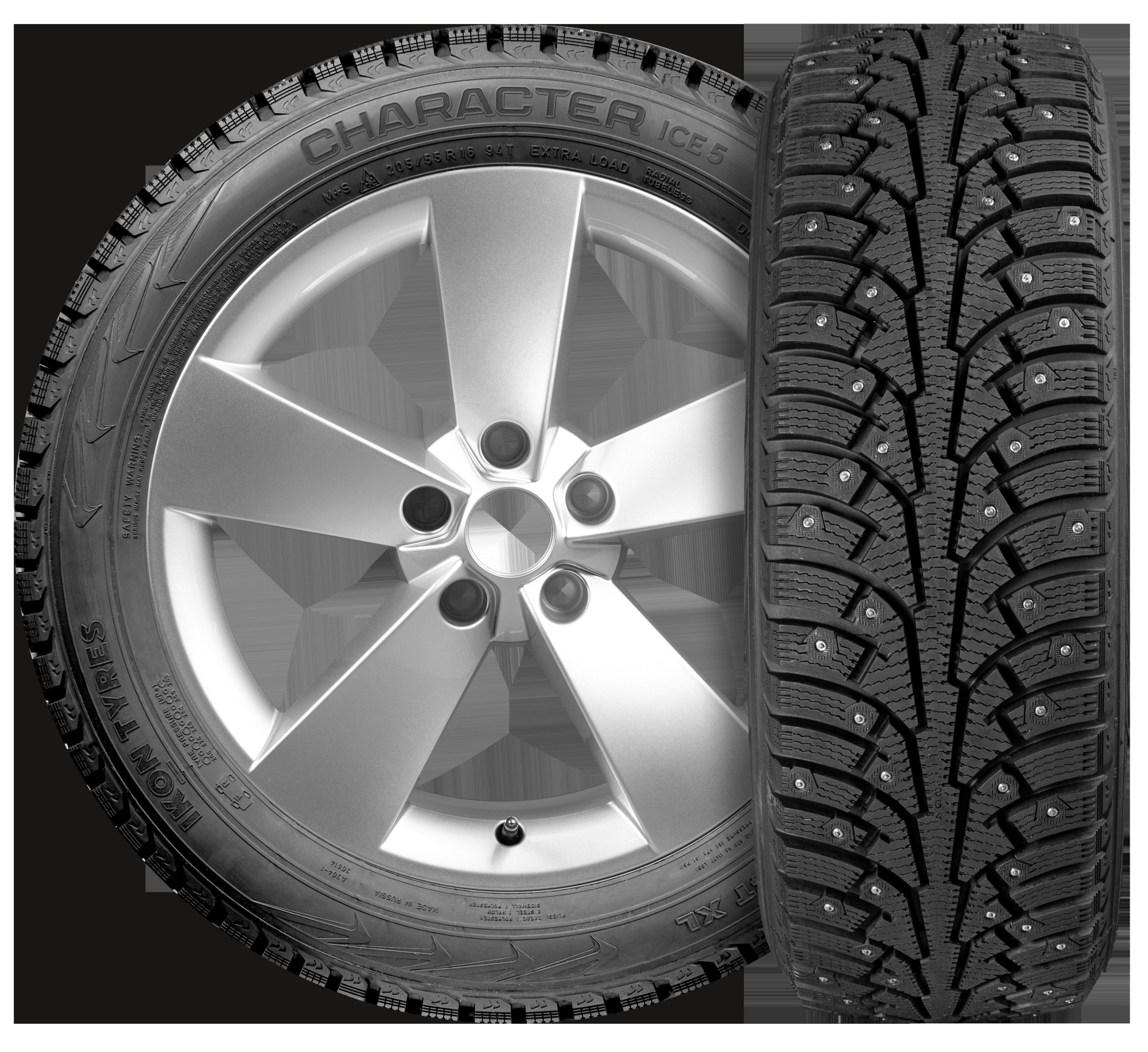 195/55R16 91T XL Ikon Character Ice 5 Studded